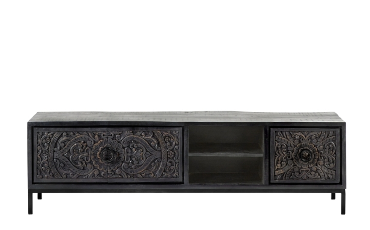 Tv-meubel Montclair - Zwart - Hout - Modern - Profijt Meubel