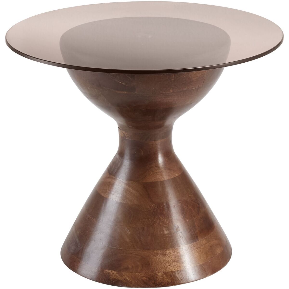 Bijzettafel Abonia - Bruin - Hout - Modern - Profijt Meubel