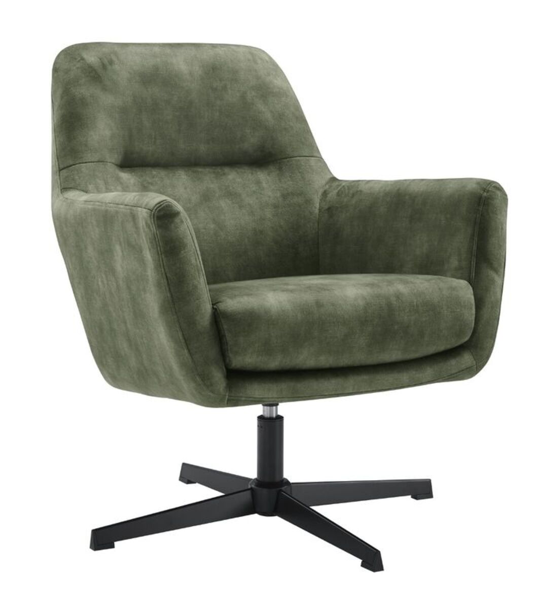 Fauteuil Tarkio - Armleuning - Groen - Stof - Modern - Profijt Meubel