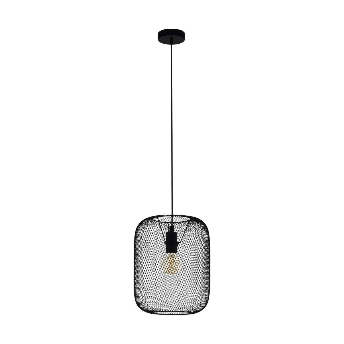 Hanglamp  Zwart - Metaal - Eglo