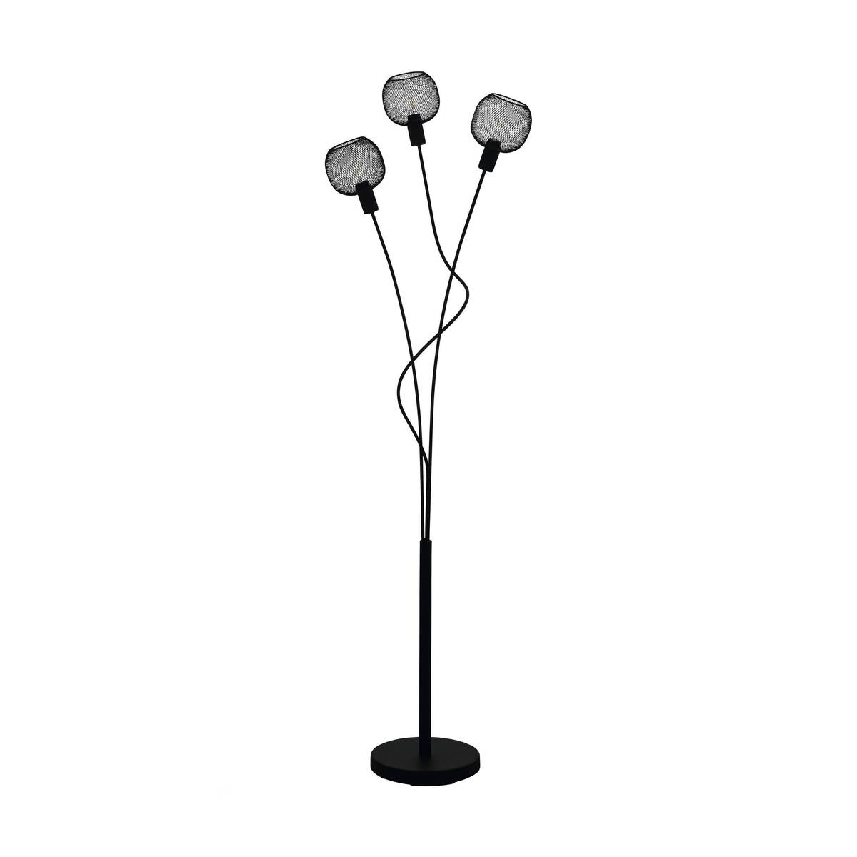 Vloerlamp  Zwart - Metaal - Eglo
