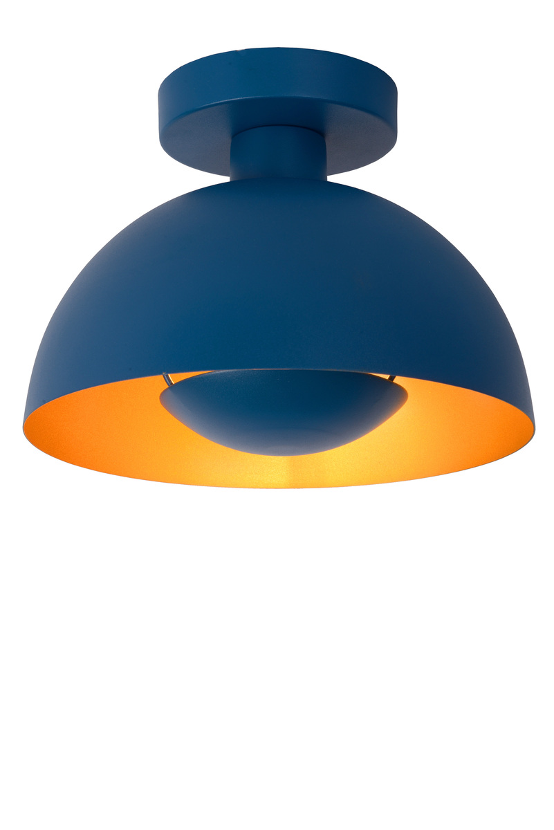 Plafonniere  Blauw  - Metaal - Lucide