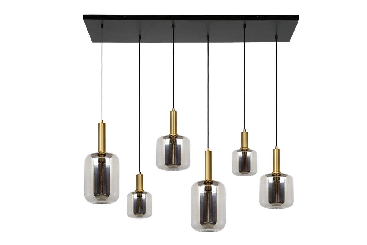Hanglamp Transparant - Metaal - Lucide