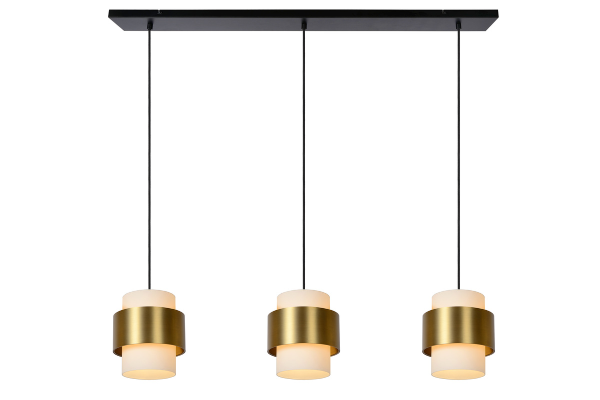 Hanglamp Firmin Bruin  - Metaal - Lucide