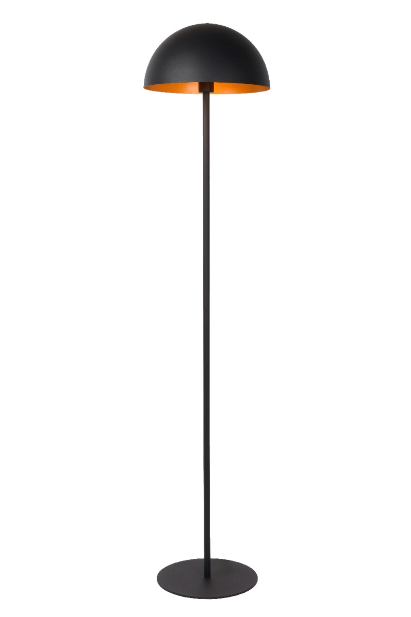 Vloerlamp  Zwart  - Metaal - Lucide