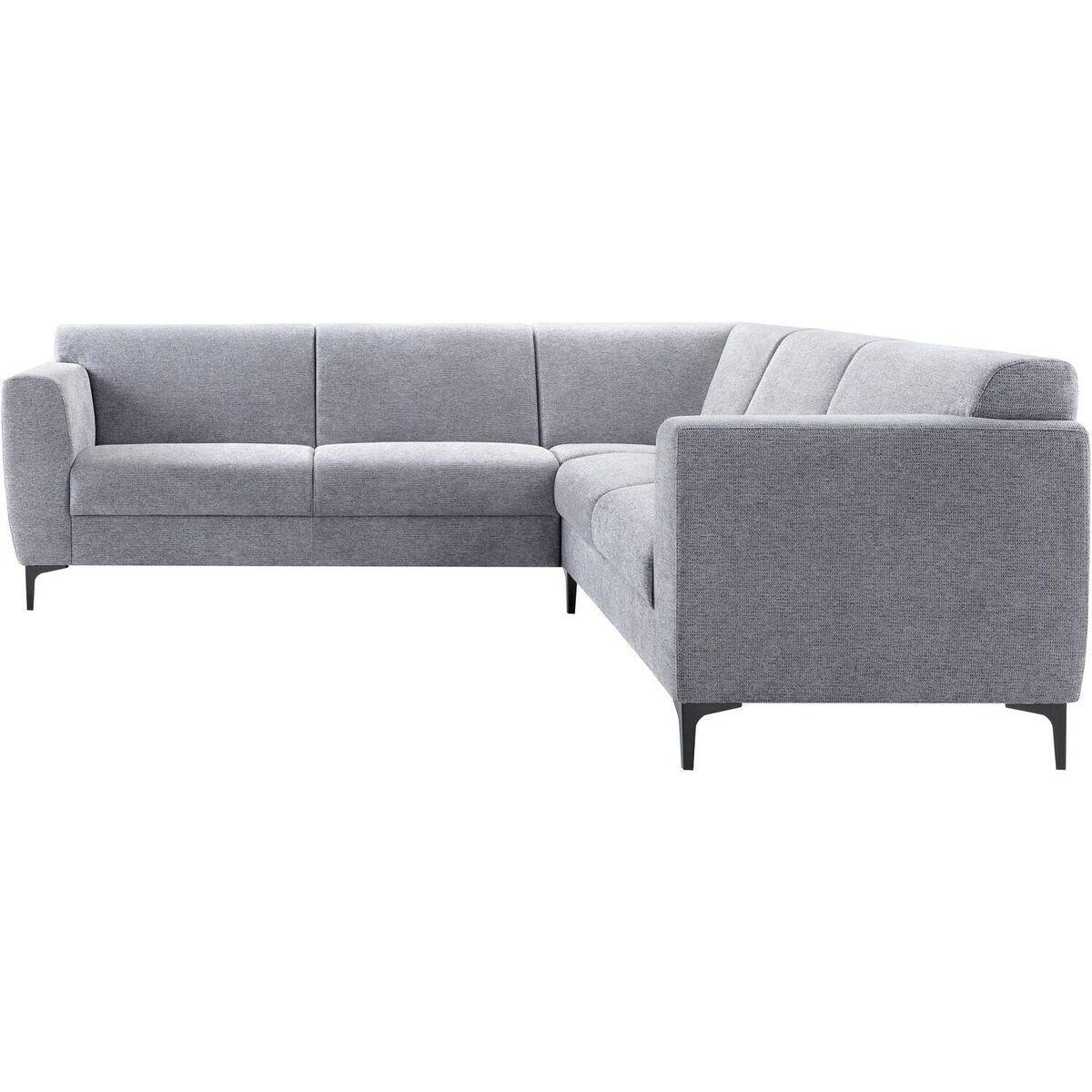 Hoekbank Ridgway - - Grijs - Stof - Modern - Profijt Meubel