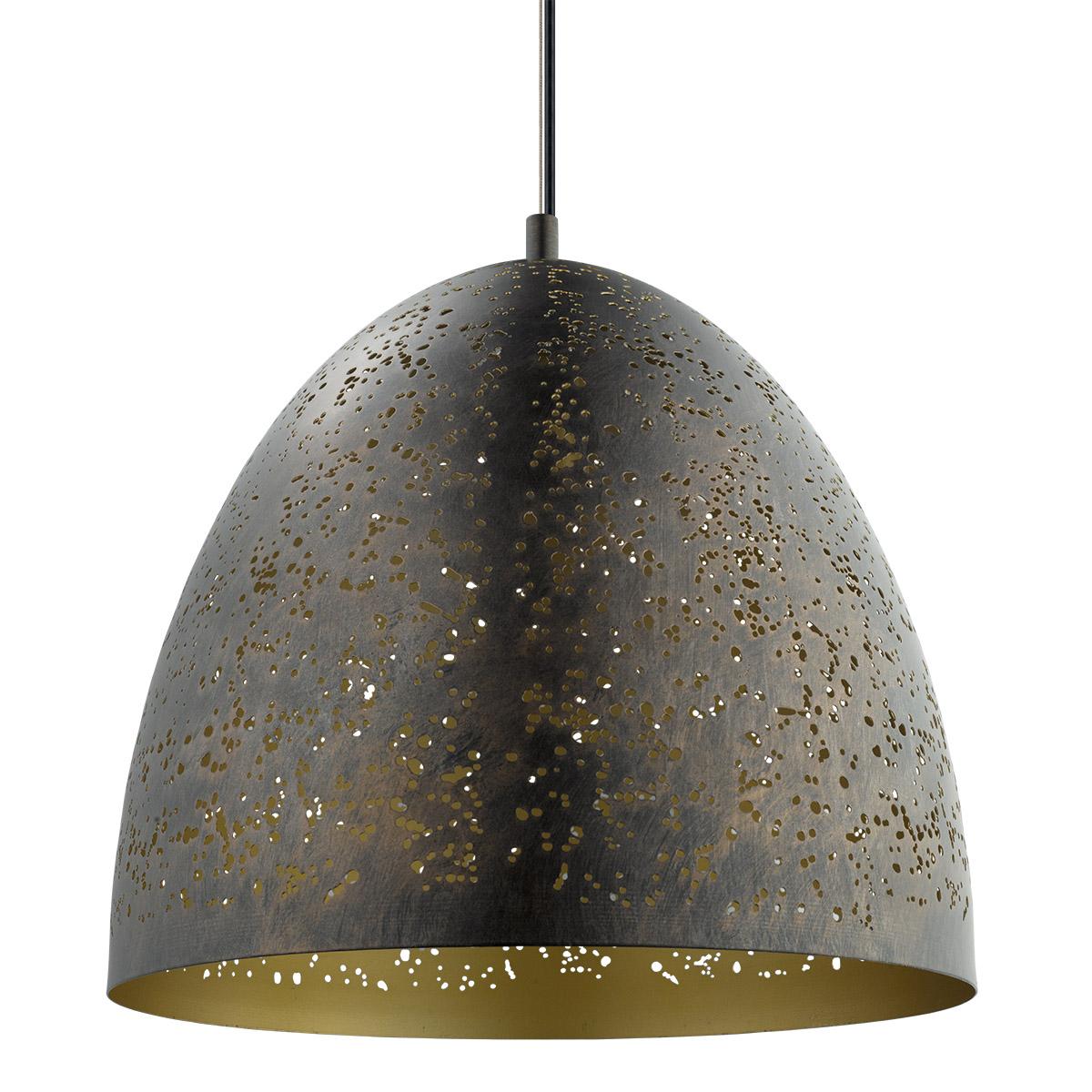 Hanglamp Safi Bruin - Metaal - Eglo