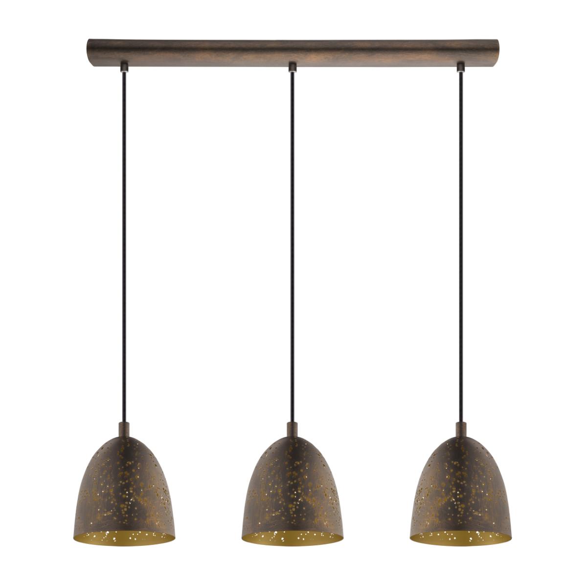 Hanglamp Safi Bruin - Metaal - Eglo