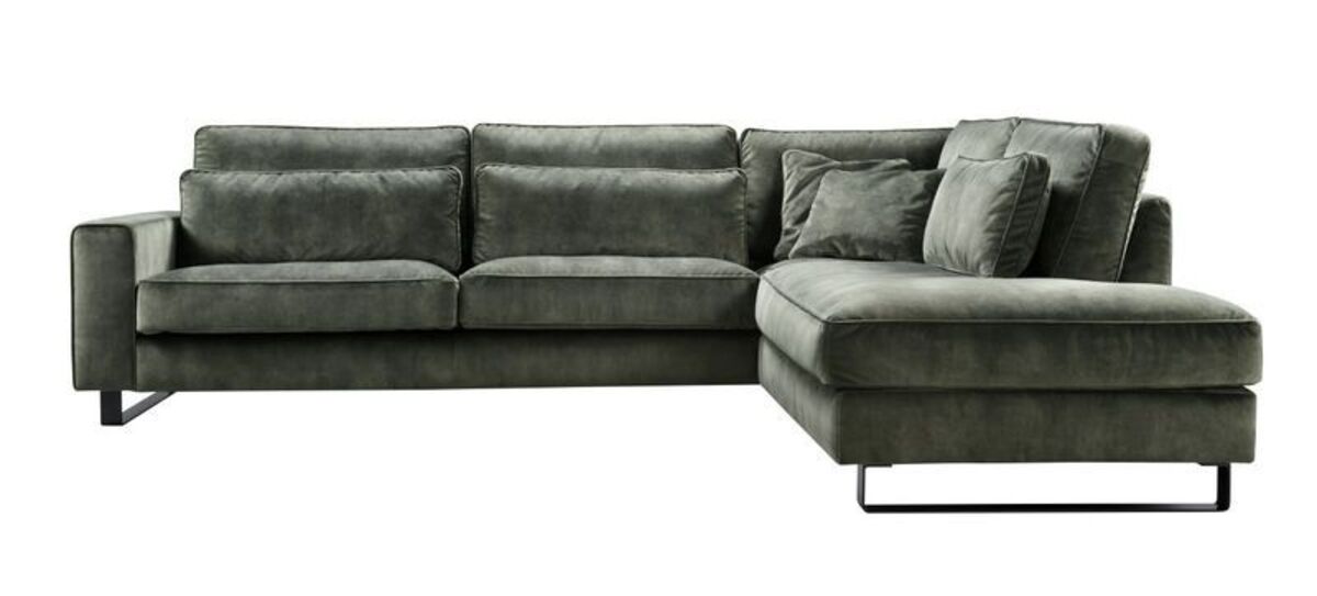 Hoekbank Coventry - - Groen - Stof - Modern - Profijt Meubel