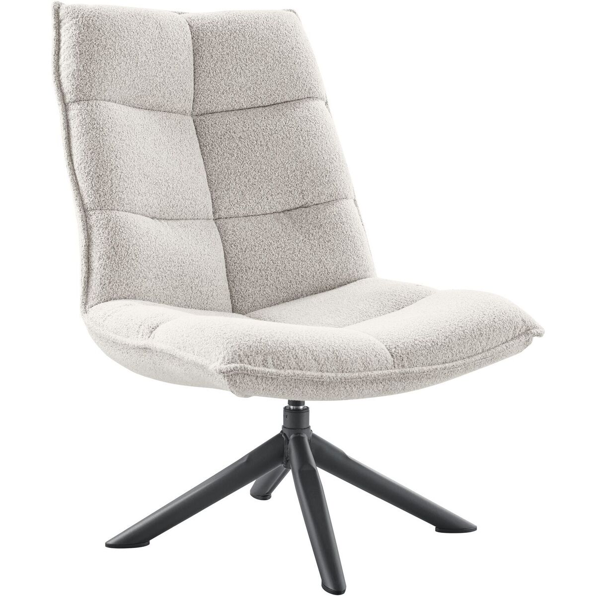 Fauteuil Calpe - Zonder armleuning - Beige - Stof - Modern - Profijt Meubel