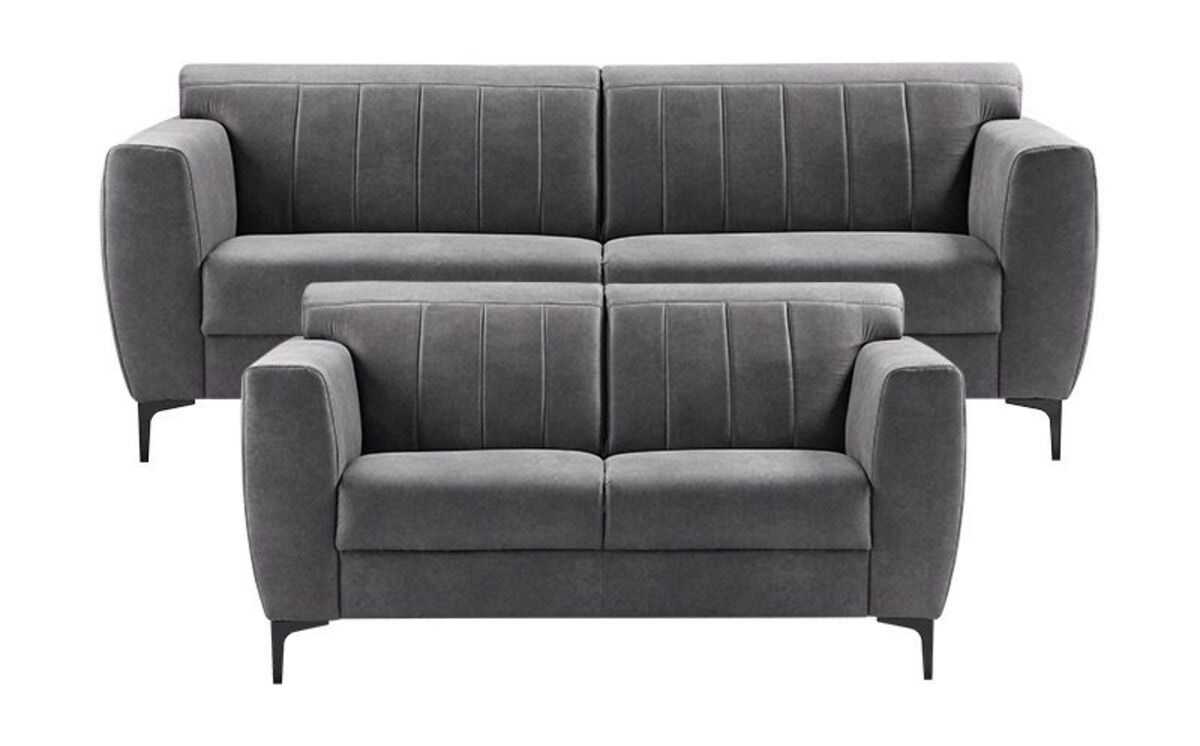 Bank Ridgway - Grijs - Stof - Modern - Profijt Meubel