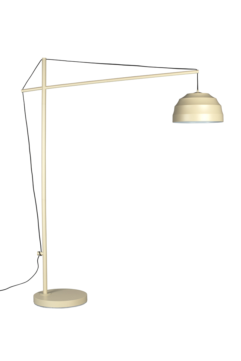 Vloerlamp Liwa Naturel - Metaal - Dutchbone