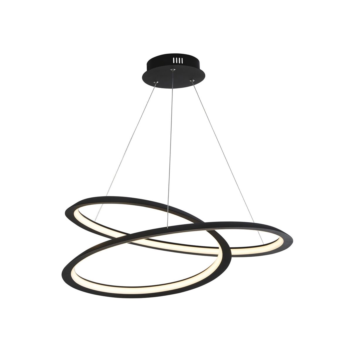 Hanglamp Lana Zwart - Metaal - DOK 2