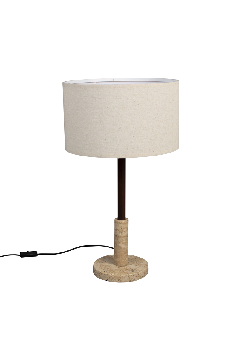 Tafellamp Jackson Naturel - Linnen - Dutchbone
