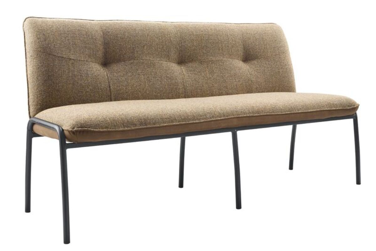 Eetkamerbank Alzy - Bruin - Stof - Modern - Profijt Meubel