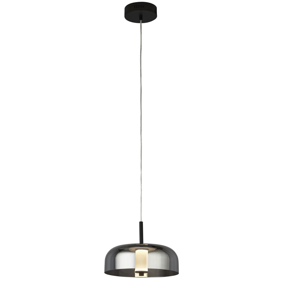 Hanglamp Riley Zwart  - Glas - DOK 2