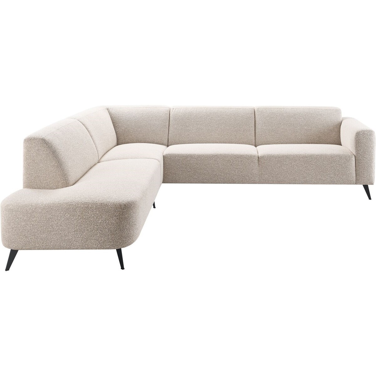 Hoekbank Micco - - Beige - Stof - Modern - Profijt Meubel