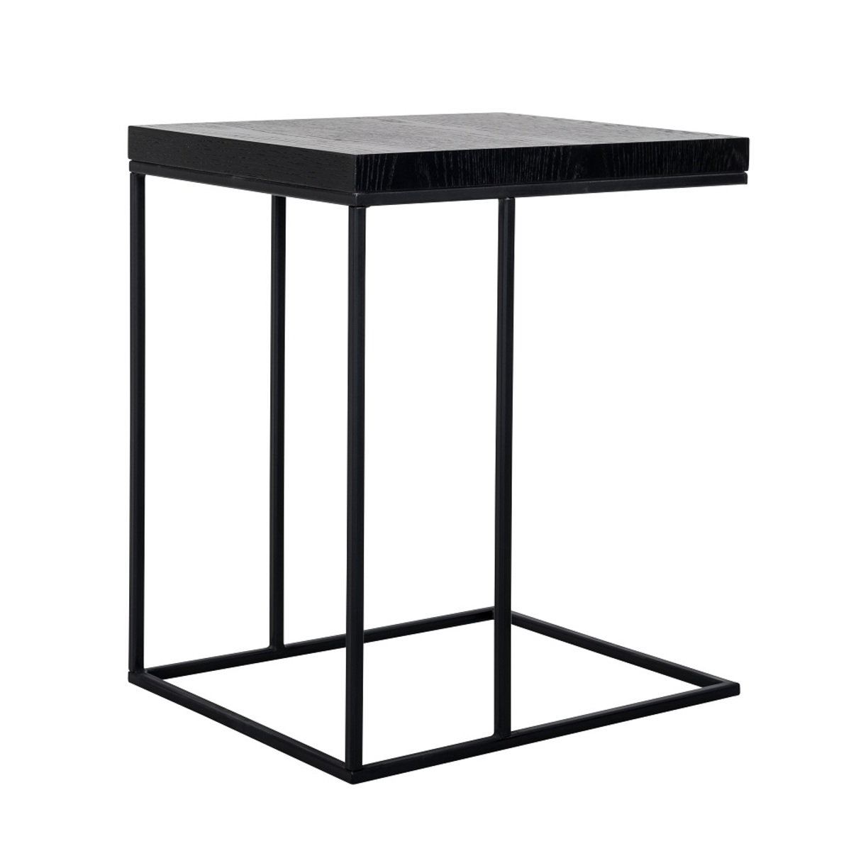 Bijzettafel Oakura Zwart - Eiken - Richmond Interiors