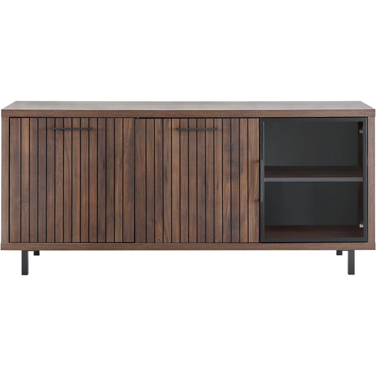 Dressoir Tenino - Bruin - Hout - Modern - Profijt Meubel