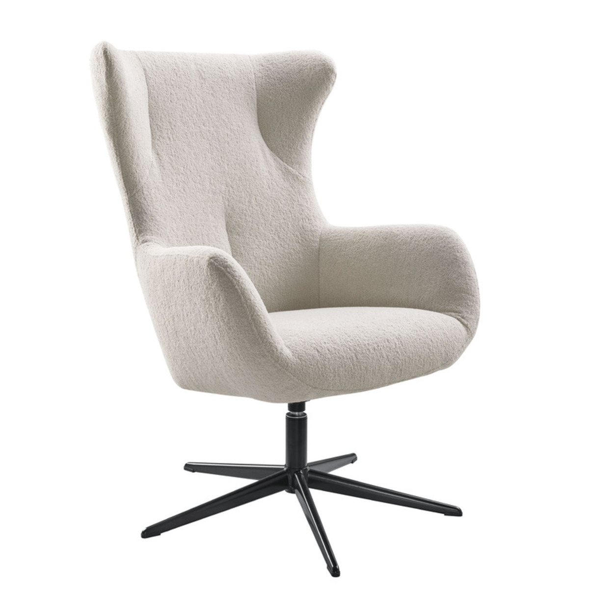 Fauteuil Renville - Armleuning - Beige - Stof - Modern - Profijt Meubel