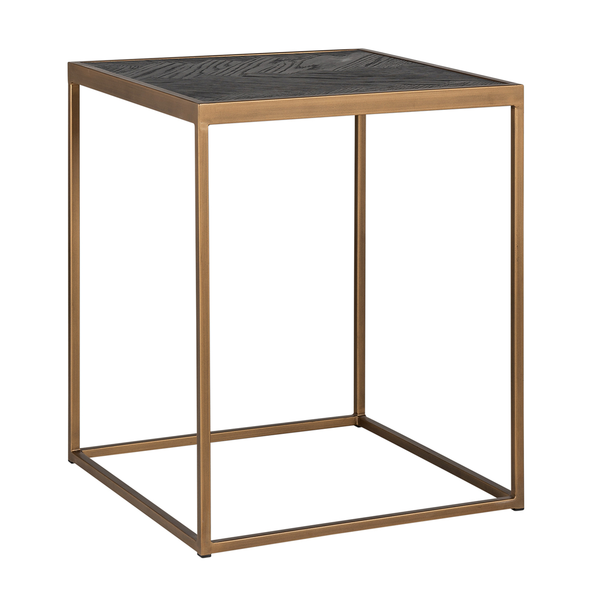 Bijzettafel Blackbone Brass Zwart - Metaal - Richmond Interiors