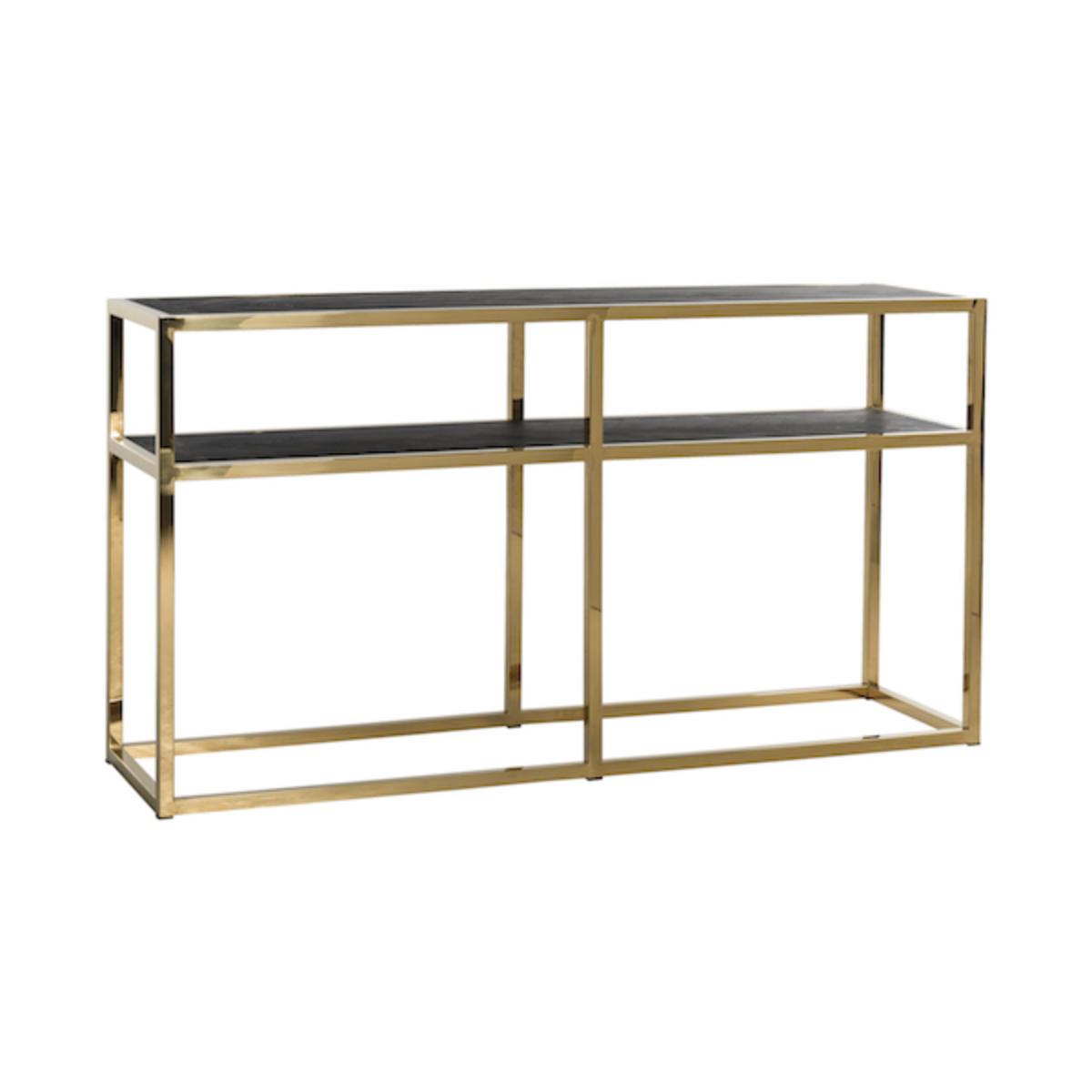 Sidetable Blackbone Gold Zwart - Hout - Richmond Interiors