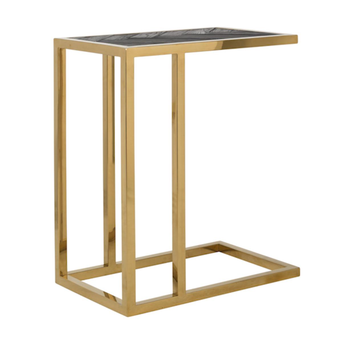 Bijzettafel Blackbone Zwart - Hout - Richmond Interiors