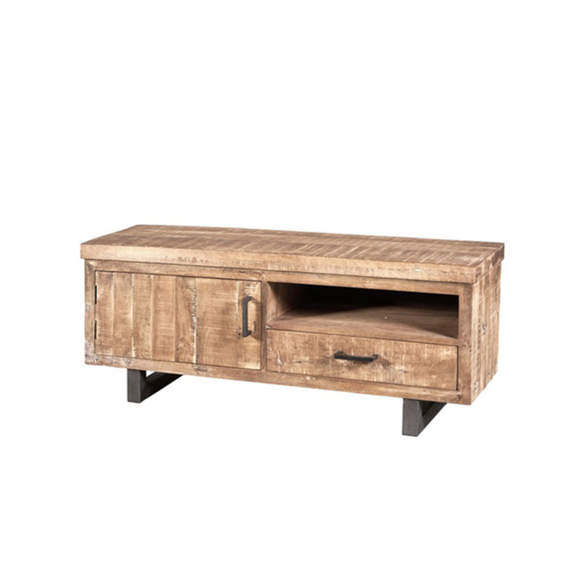 Tv-meubel Mango Naturel - Hout - Eleonora