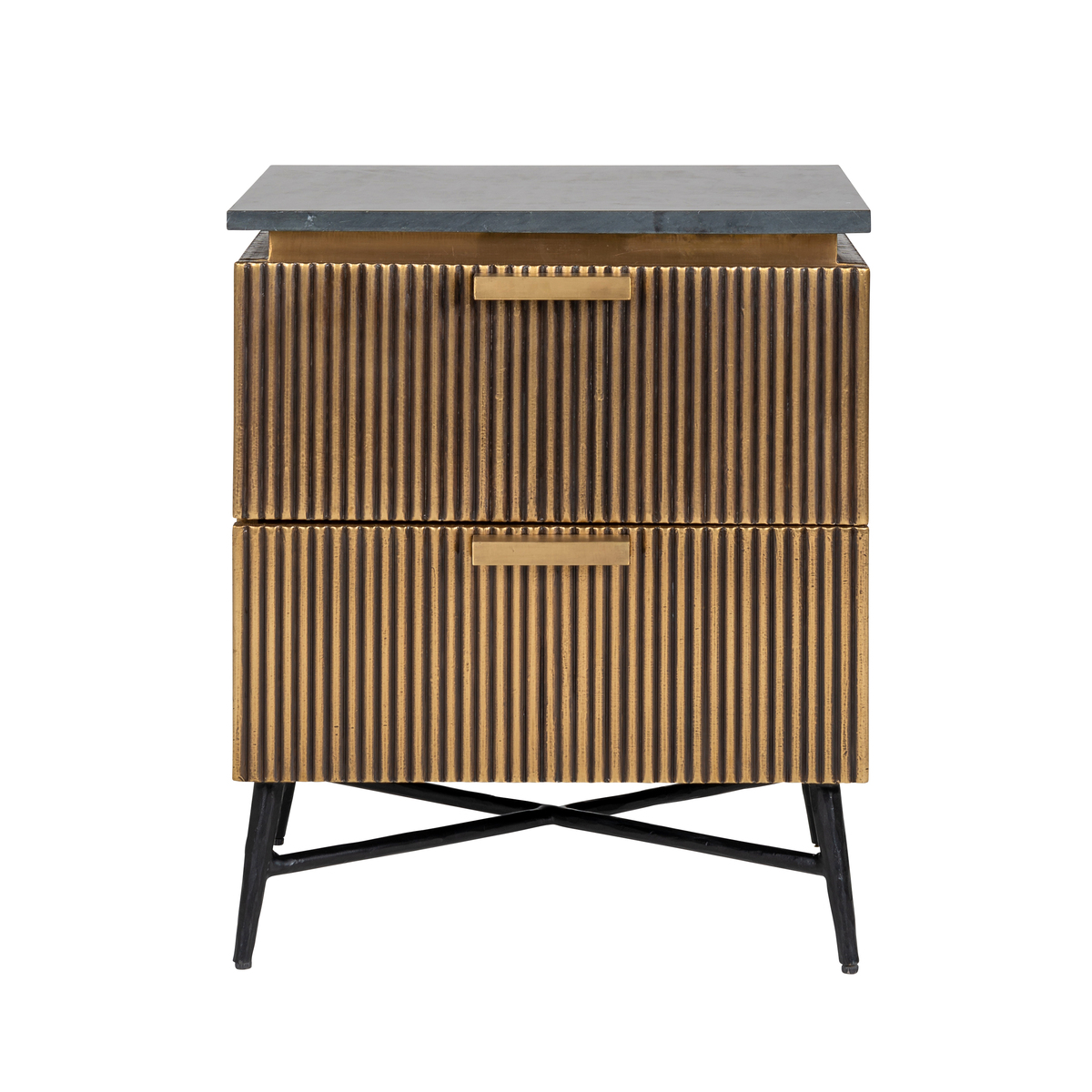 Ladekast Ironville Bruin Brons - Metaal - Richmond Interiors