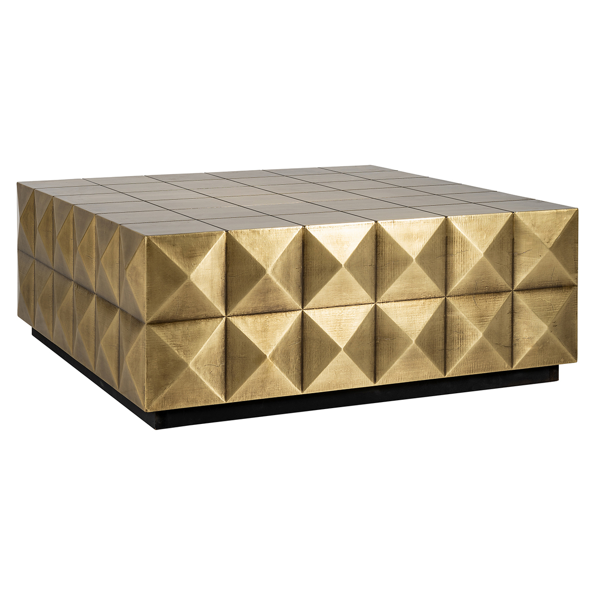 Salontafel Collada Geel Goud - Metaal - Richmond Interiors
