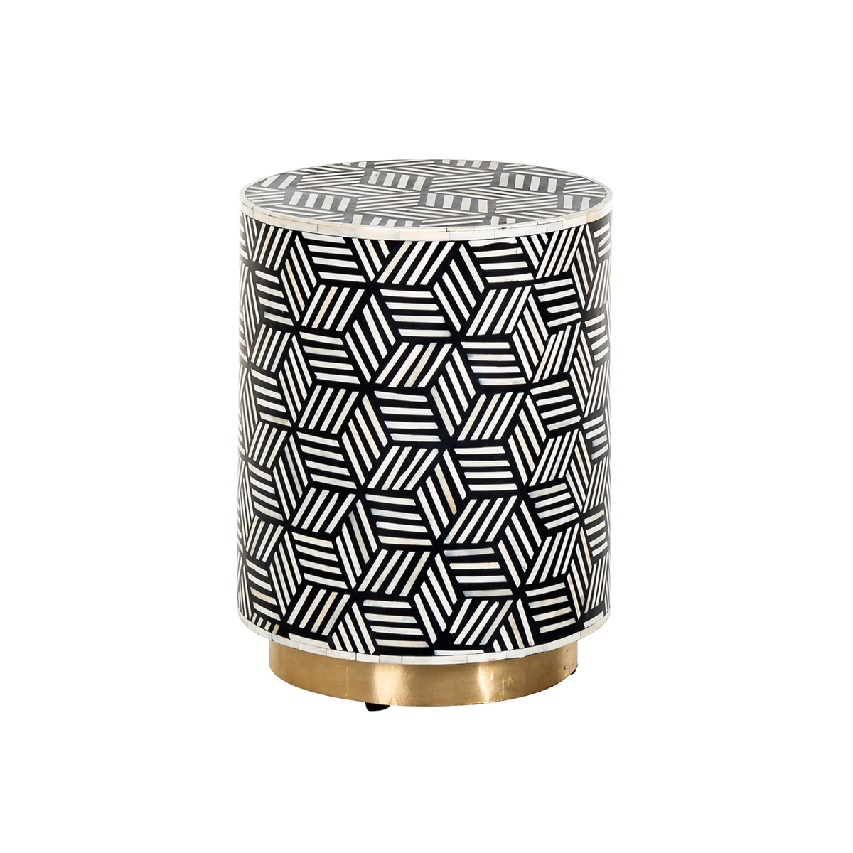 Bijzettafel Bliss Wit - Hout - Richmond Interiors