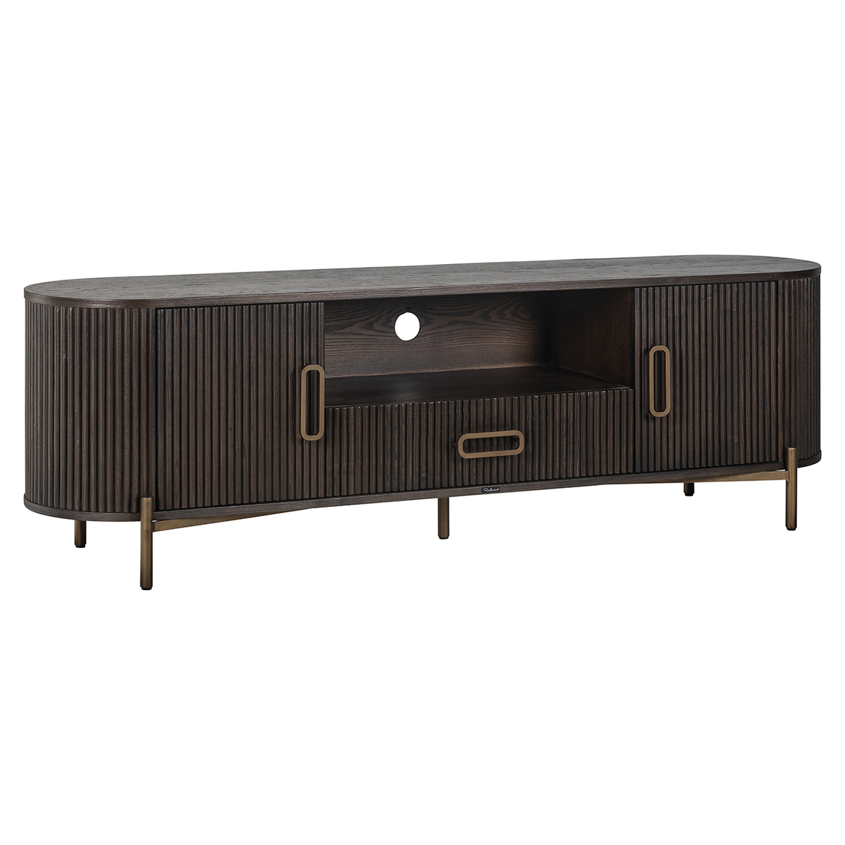 Tv-meubel Luxor Bruin - Metaal - Richmond Interiors