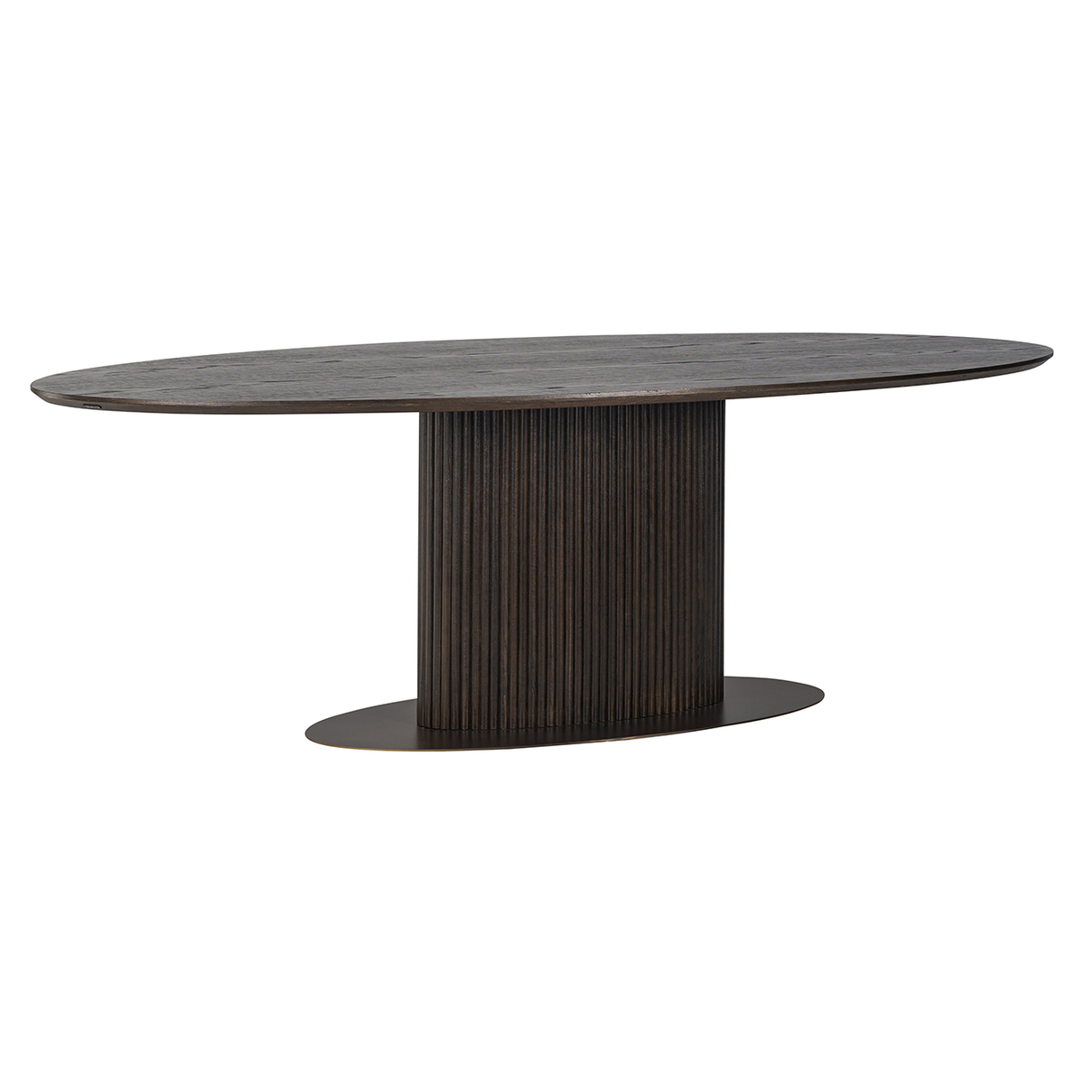 Eetkamertafel Luxor Zwart - Eiken - Richmond Interiors