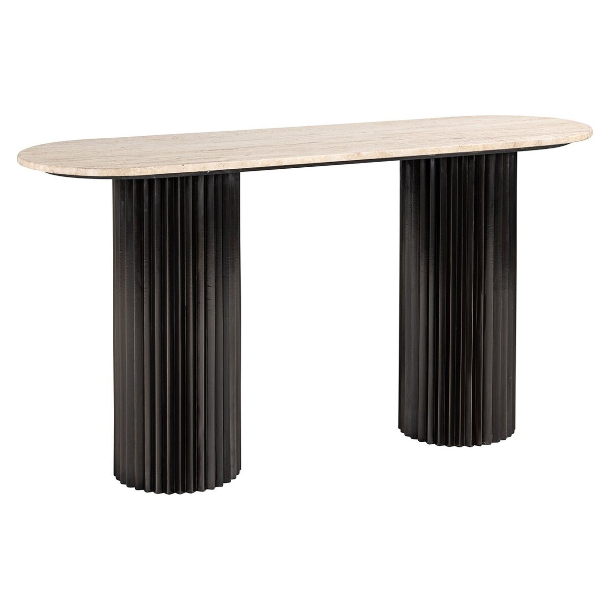 Sidetable Hampton Bruin Beige - Metaal - Richmond Interiors