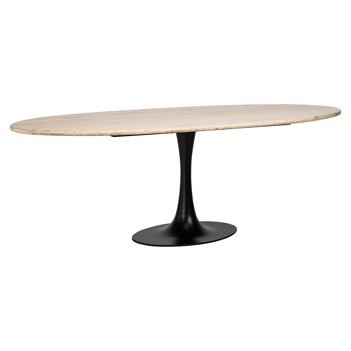 Eetkamertafel Hampton Bruin Beige - Metaal - Richmond Interiors
