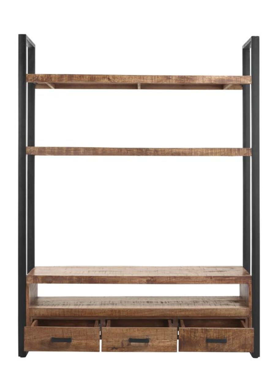 Tv-meubel Newhaven - Bruin - Hout - Modern - Profijt Meubel