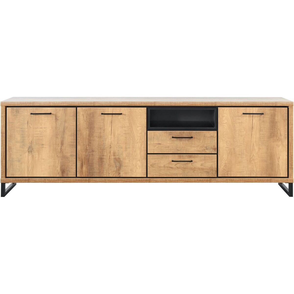 Dressoir Imbaro - Bruin - Hout - Modern - Profijt Meubel