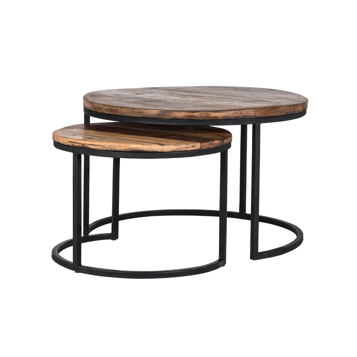 Salontafel Brooke Bruin Hout - Richmond Interiors