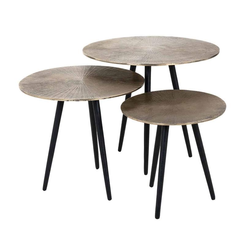 Salontafel Vittorio Multi Goud - Aluminium - Richmond Interiors