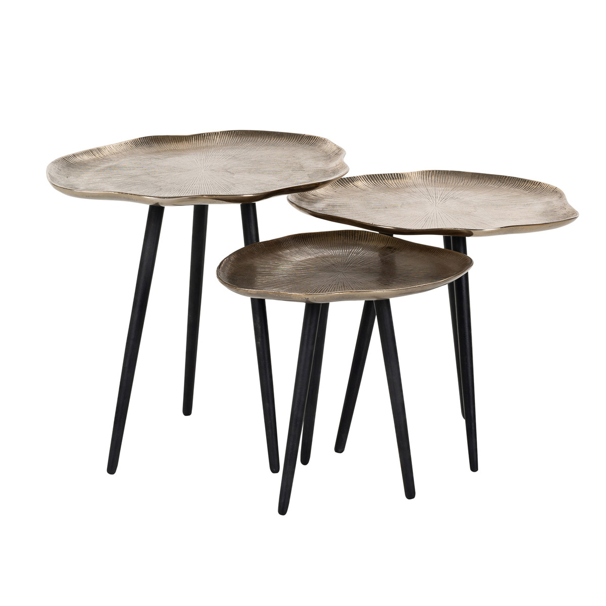 Salontafel Volenta Grijs Aluminium - Richmond Interiors