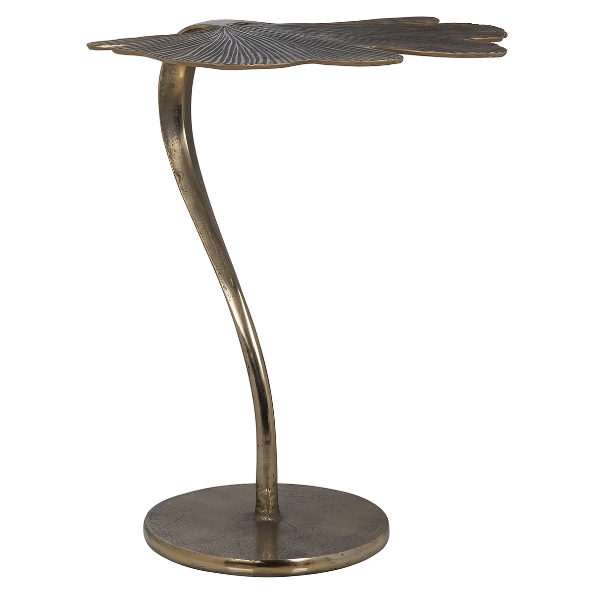 Bijzettafel June Bruin Goud - Aluminium - Richmond Interiors