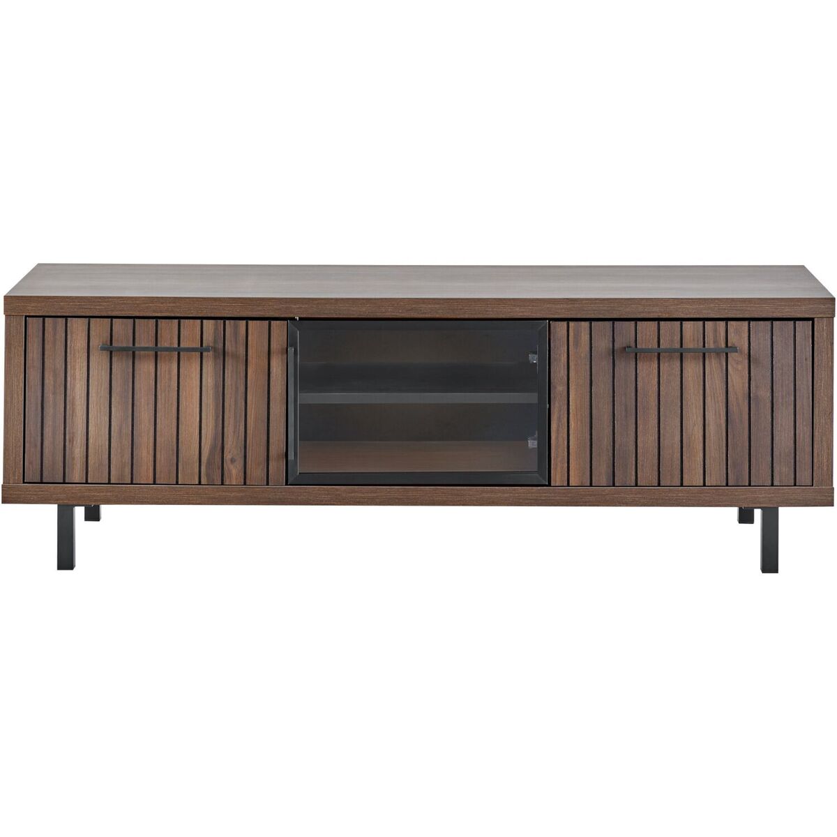 Tv-meubel Tenino - Bruin - Hout - Modern - Profijt Meubel