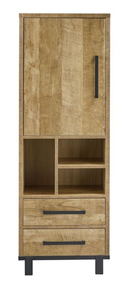 Bergkast Glenvar - Bruin - Hout - Modern - Profijt Meubel