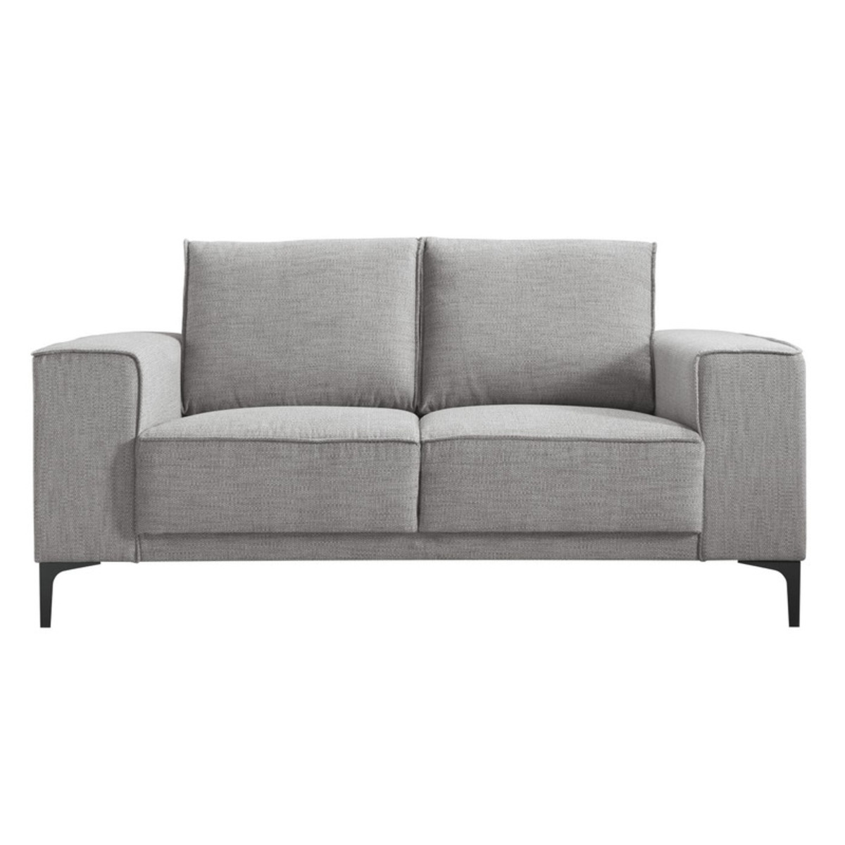 Bank Calira - Grijs - Stof - Modern - Profijt Meubel