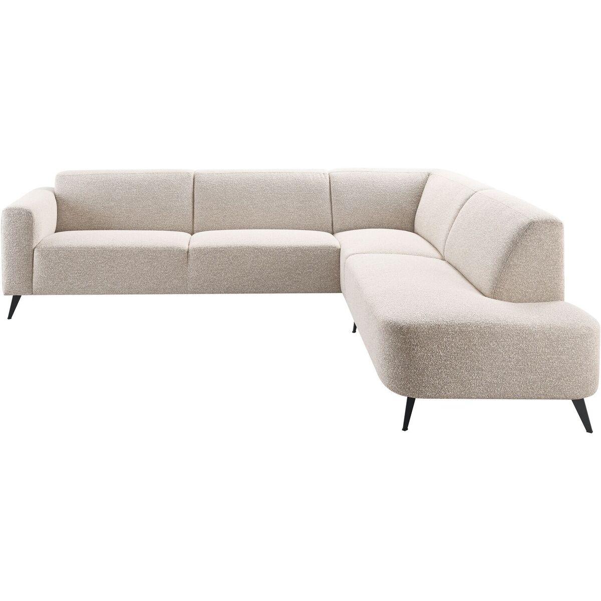 Hoekbank Micco - - Beige - Stof - Modern - Profijt Meubel