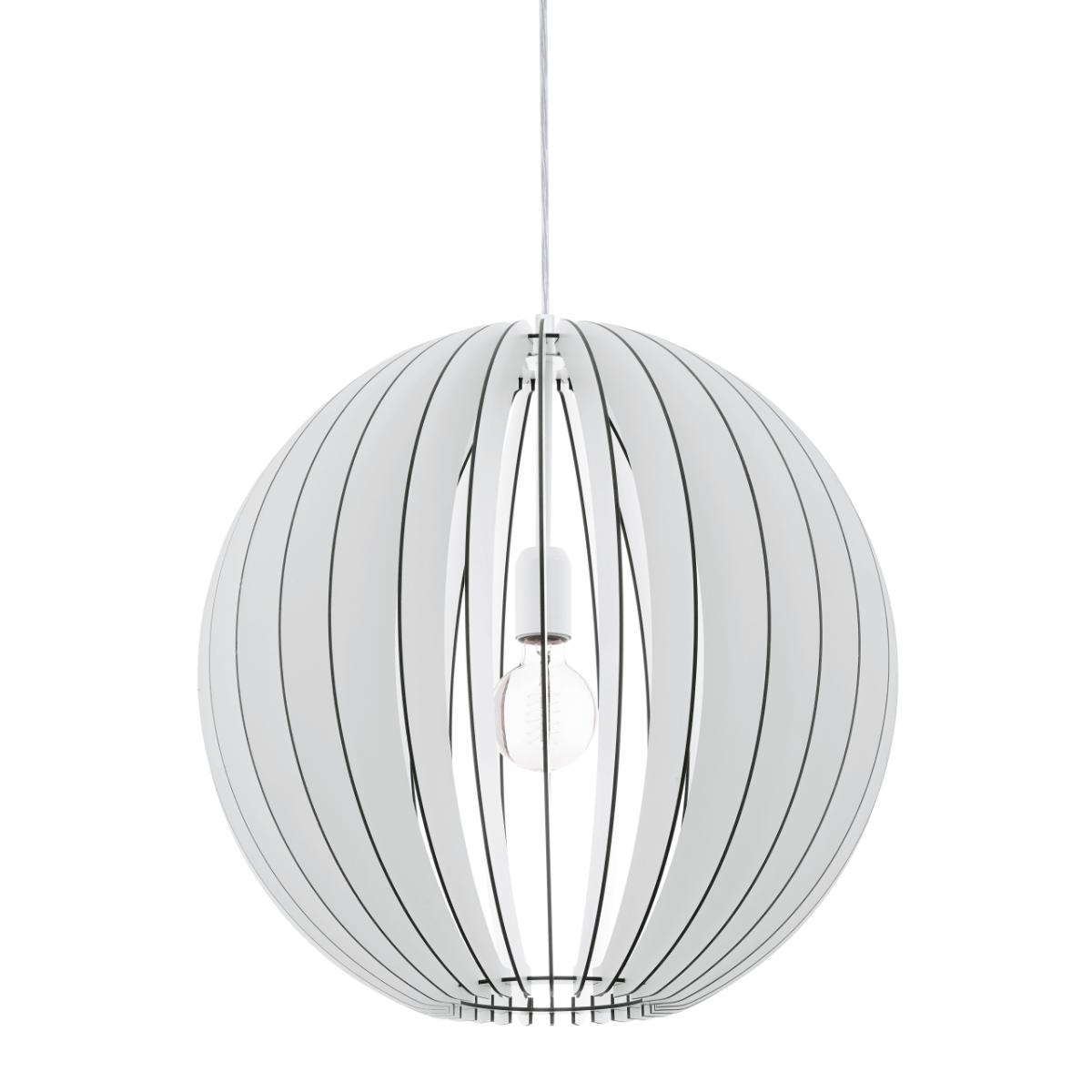 Hanglamp Cossano Wit - Hout - Eglo