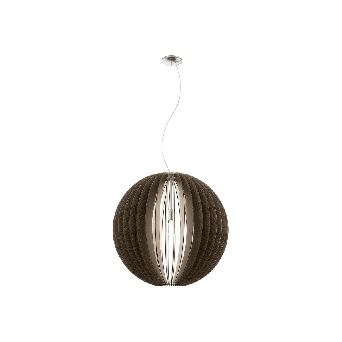Hanglamp Cossano Bruin - Hout - Eglo