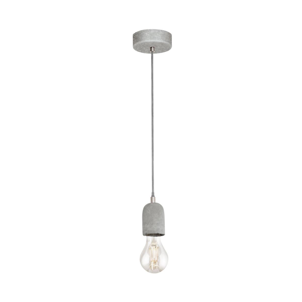 Hanglamp Silvares Grijs - Beton - Eglo