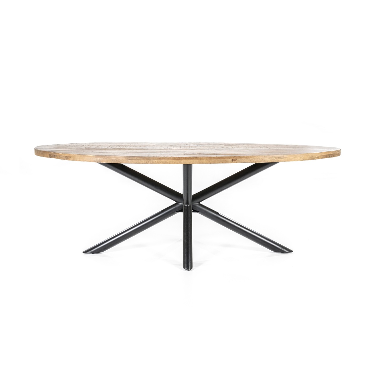 Eetkamertafel Oscar Naturel - Mangohout - Eleonora