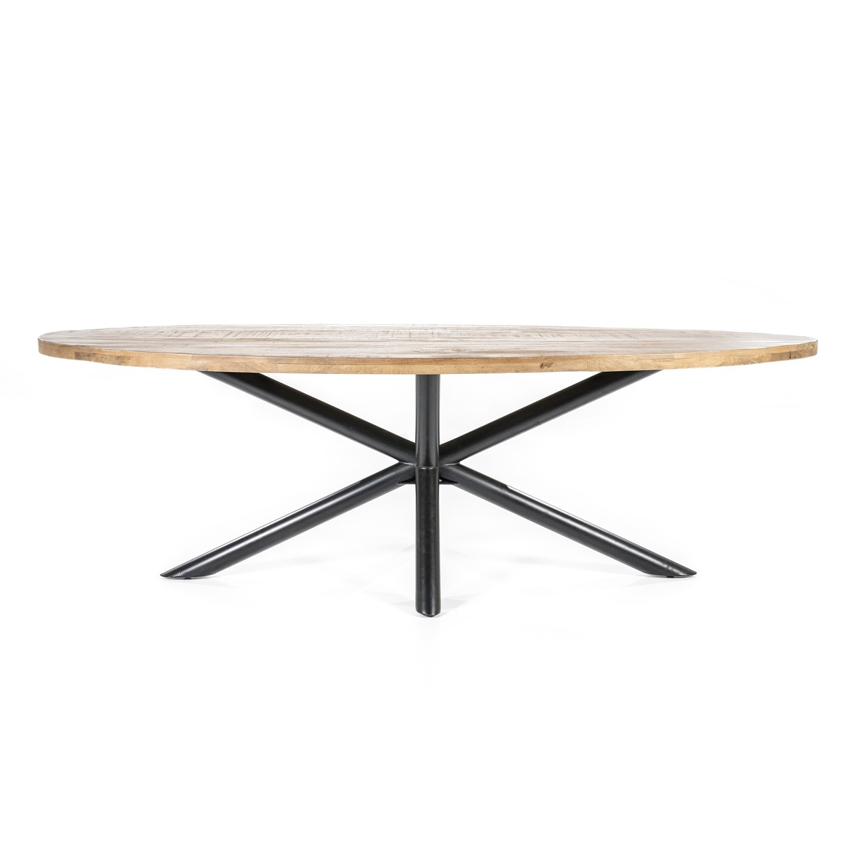 Eetkamertafel Oscar Naturel - Mangohout - Eleonora